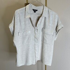 Simply Vera Vera Wang Beige Knit Top